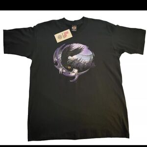 Vtg Original 90s Harley-Davidson "Harley's Northern Most Outpost" ALASKA MEN XL